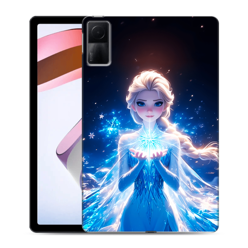 Силиконовый противоударный чехол на Xiaomi RedMi Pad с принтом Холодное сердце Frozen Силиконовый противоударный чехол на Xiaomi RedMi Pad с принтом Холодное сердце Frozen