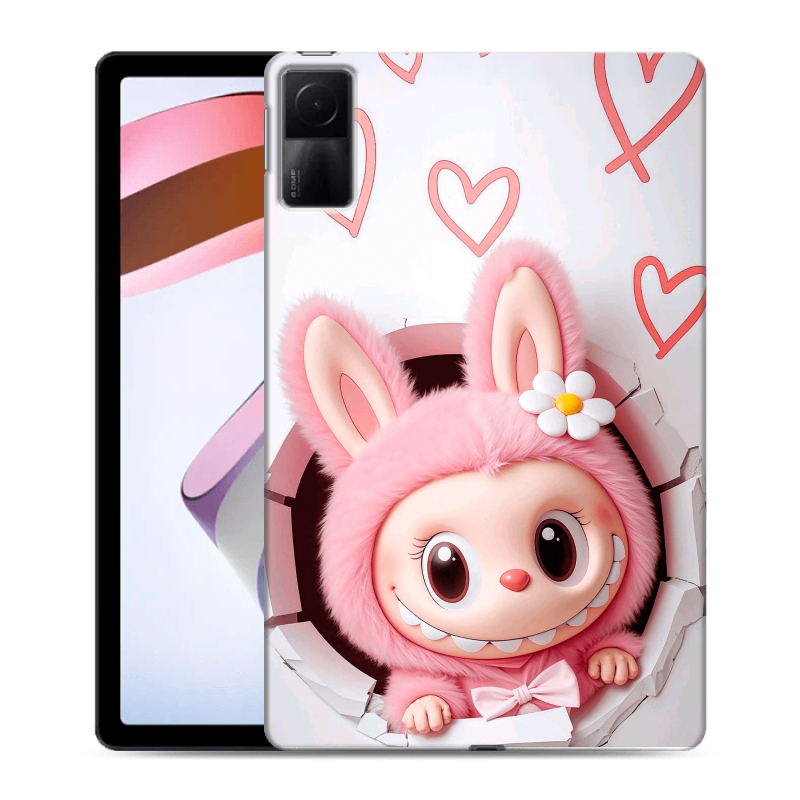 Силиконовый чехол на Xiaomi RedMi Pad с принтом Labubu Лабубу Силиконовый чехол на Xiaomi RedMi Pad с принтом Labubu Лабубу