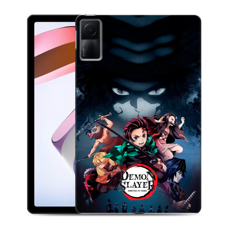 Силиконовый чехол на Xiaomi RedMi Pad с принтом Demon Slayer Клинок рассекающий демонов Силиконовый чехол на Xiaomi RedMi Pad с принтом Demon Slayer Клинок рассекающий демонов