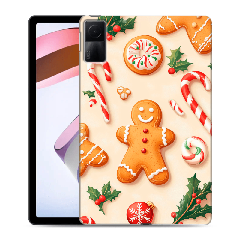 Силиконовый чехол на Xiaomi RedMi Pad с принтом Новый год Силиконовый чехол на Xiaomi RedMi Pad с принтом Новый год