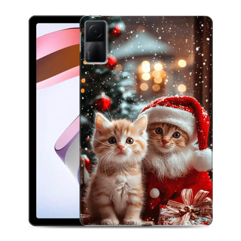 Силиконовый чехол на Xiaomi RedMi Pad с принтом Новый год Силиконовый чехол на Xiaomi RedMi Pad с принтом Новый год