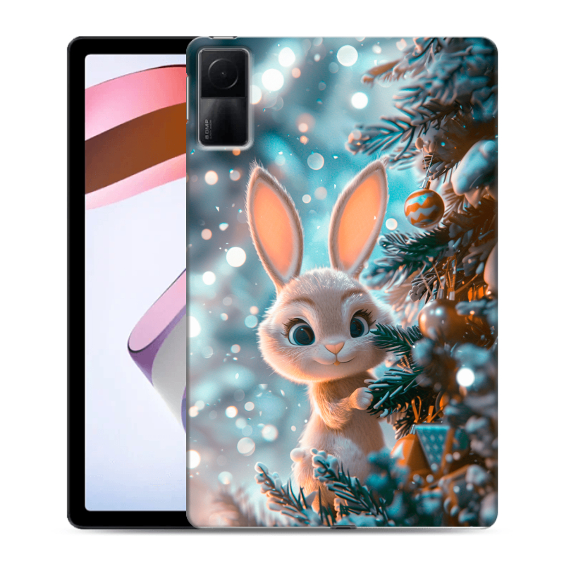 Силиконовый чехол на Xiaomi RedMi Pad с принтом Новый год Силиконовый чехол на Xiaomi RedMi Pad с принтом Новый год