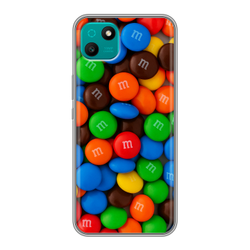 Силиконовый чехол на Wiko T10 с принтом Конфеты Силиконовый чехол на Wiko T10 с принтом Конфеты