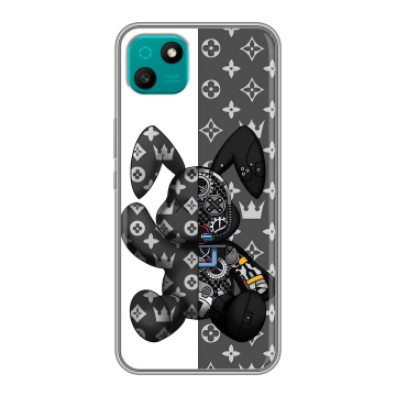 Силиконовый чехол на Wiko T10 с принтом Луи робот Силиконовый чехол на Wiko T10 с принтом Луи робот