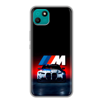 Силиконовый чехол на Wiko T10 с принтом БМВ BMW