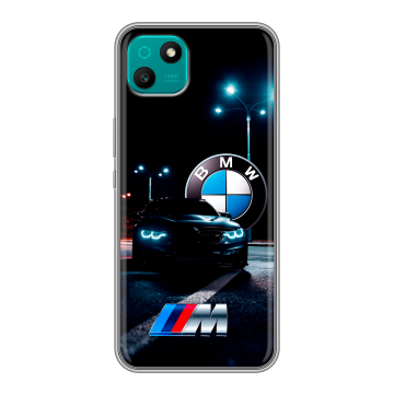 Силиконовый чехол на Wiko T10 с принтом БМВ BMW