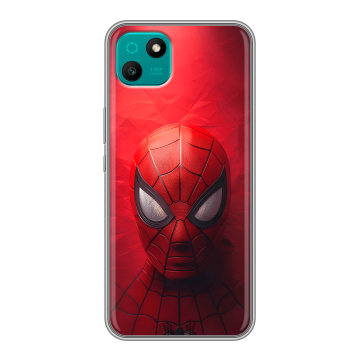 Силиконовый чехол на Wiko T10 с принтом Spiderman Человек паук