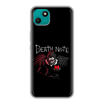 Силиконовый чехол на Wiko T10 с принтом Death note Тетрадь смерти