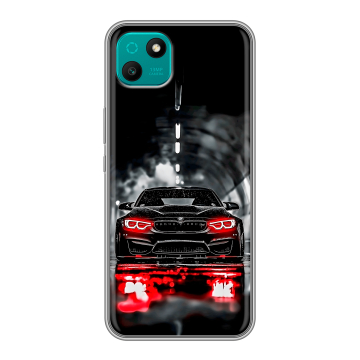Силиконовый чехол на Wiko T10 с принтом BMW БМВ