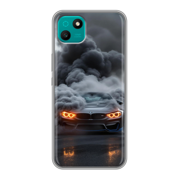 Силиконовый чехол на Wiko T10 с принтом BMW БМВ