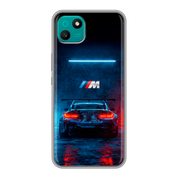 Силиконовый чехол на Wiko T10 с принтом BMW БМВ Силиконовый чехол на Wiko T10 с принтом BMW БМВ