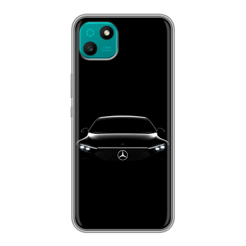Силиконовый чехол на Wiko T10 с принтом Mercedes Мерседес