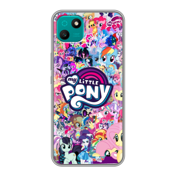 Силиконовый чехол на Wiko T10 с принтом My little pony Дружба чудо Силиконовый чехол на Wiko T10 с принтом My little pony Дружба чудо