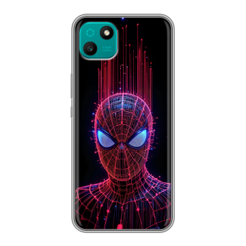 Силиконовый чехол на Wiko T10 с принтом Spiderman Человек паук