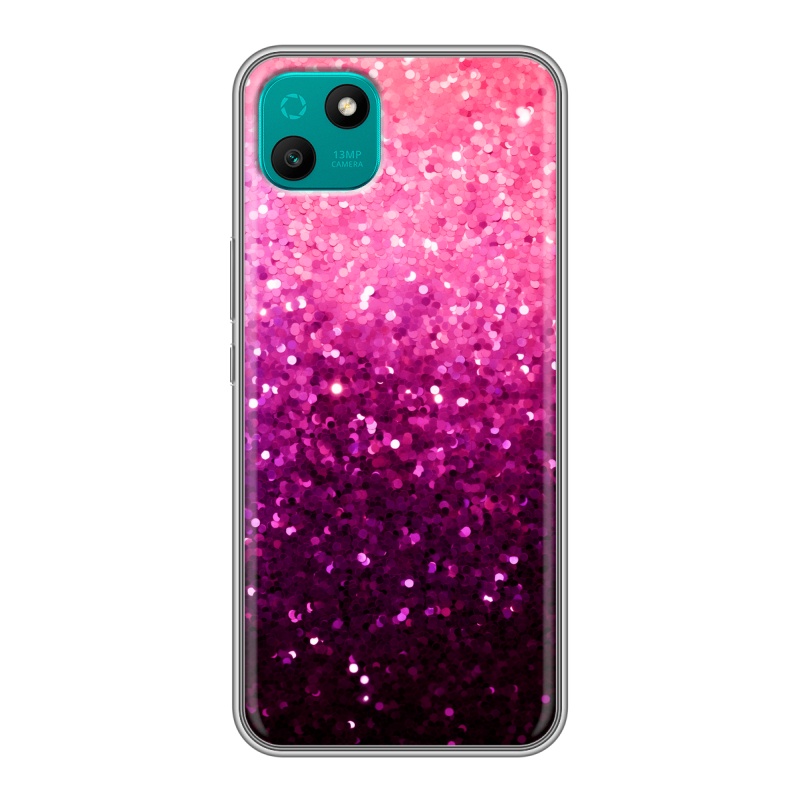 Силиконовый чехол на Wiko T10 с принтом Блестки Силиконовый чехол на Wiko T10 с принтом Блестки