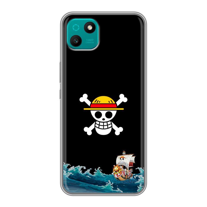 Силиконовый чехол на Wiko T10 с принтом One Piece Ван Пис Силиконовый чехол на Wiko T10 с принтом One Piece Ван Пис