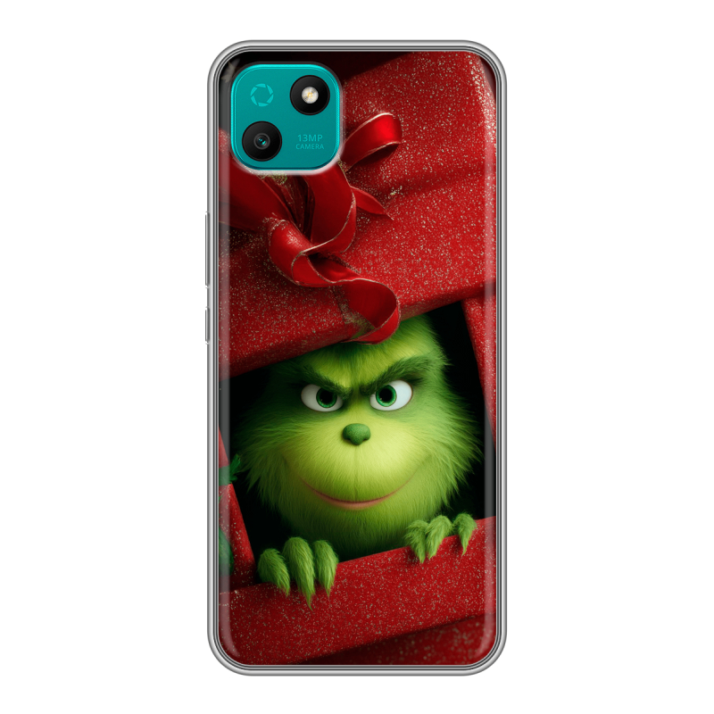 Силиконовый чехол на Wiko T10 с принтом Новый год Силиконовый чехол на Wiko T10 с принтом Новый год