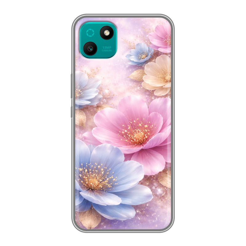 Силиконовый чехол на Wiko T10 с принтом женский Силиконовый чехол на Wiko T10 с принтом женский