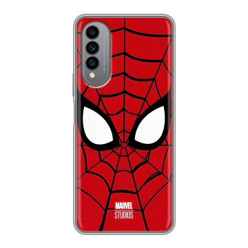 Силиконовый чехол на Wiko T50 с принтом человек паук spiderman