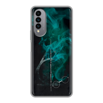 Силиконовый чехол на Wiko T50 с принтом Гарри Поттер Harry Potter