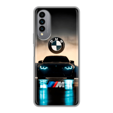 Силиконовый чехол на Wiko T50 с принтом БМВ BMW