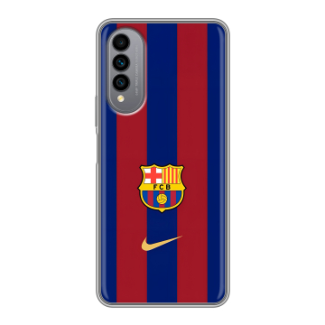 Силиконовый чехол на Wiko T50 с принтом Барселона Barcelona Силиконовый чехол на Wiko T50 с принтом Барселона Barcelona