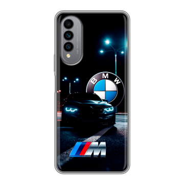Силиконовый чехол на Wiko T50 с принтом БМВ BMW