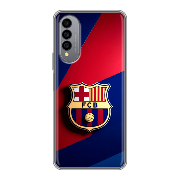Силиконовый чехол на Wiko T50 с принтом Барселона Barcelona Силиконовый чехол на Wiko T50 с принтом Барселона Barcelona