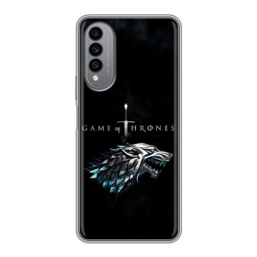 Силиконовый чехол на Wiko T50 с принтом Игра Престолов Game Thrones