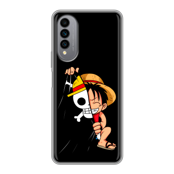 Силиконовый чехол на Wiko T50 с принтом One Piece Ван Пис Силиконовый чехол на Wiko T50 с принтом One Piece Ван Пис