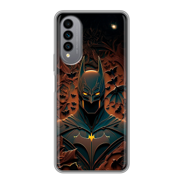 Силиконовый чехол на Wiko T50 с принтом Batman Бэтмен Силиконовый чехол на Wiko T50 с принтом Batman Бэтмен