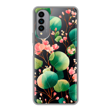 Силиконовый чехол на Wiko T50 с принтом женский Силиконовый чехол на Wiko T50 с принтом женский