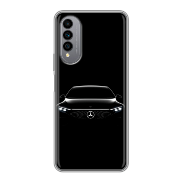 Силиконовый чехол на Wiko T50 с принтом Mercedes Мерседес