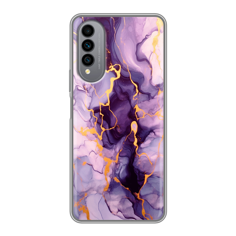 Силиконовый чехол на Wiko T50 с принтом Мрамор Силиконовый чехол на Wiko T50 с принтом Мрамор