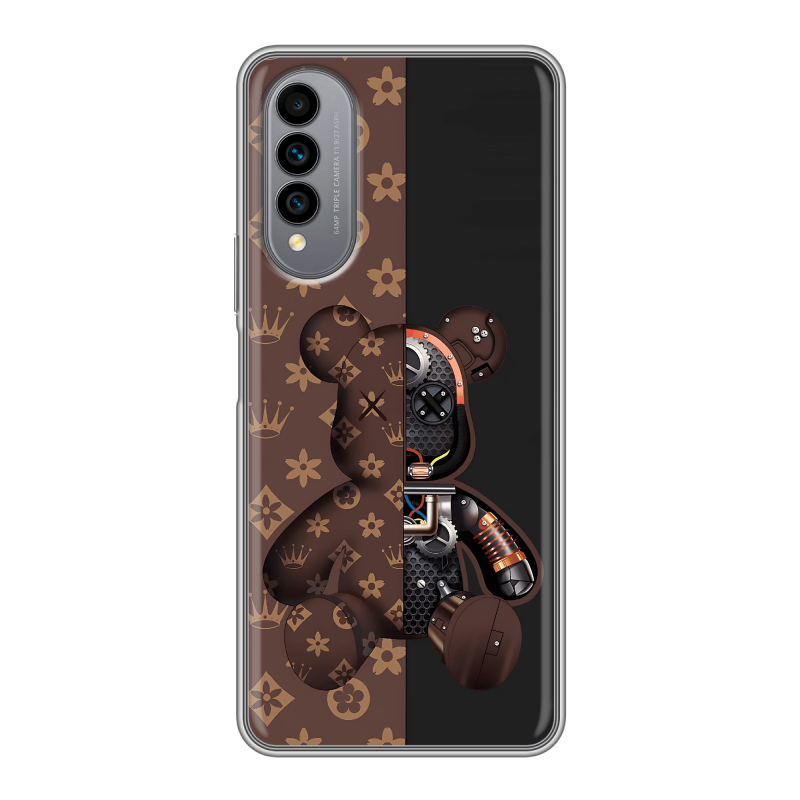 Силиконовый чехол на Wiko T50 с принтом Луи робот Силиконовый чехол на Wiko T50 с принтом Луи робот