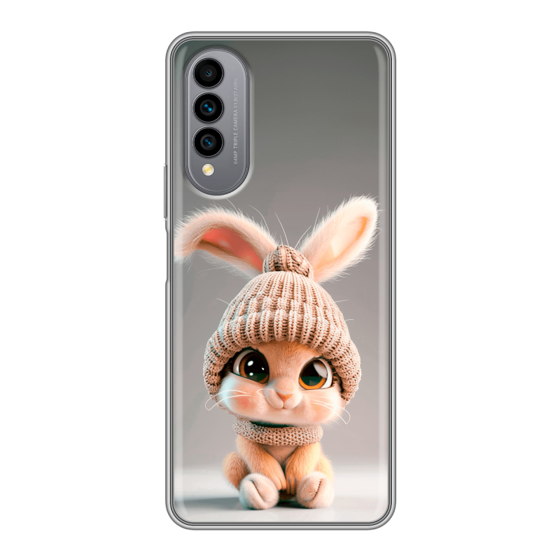 Силиконовый чехол на Wiko T50 с принтом Кролик Силиконовый чехол на Wiko T50 с принтом Кролик