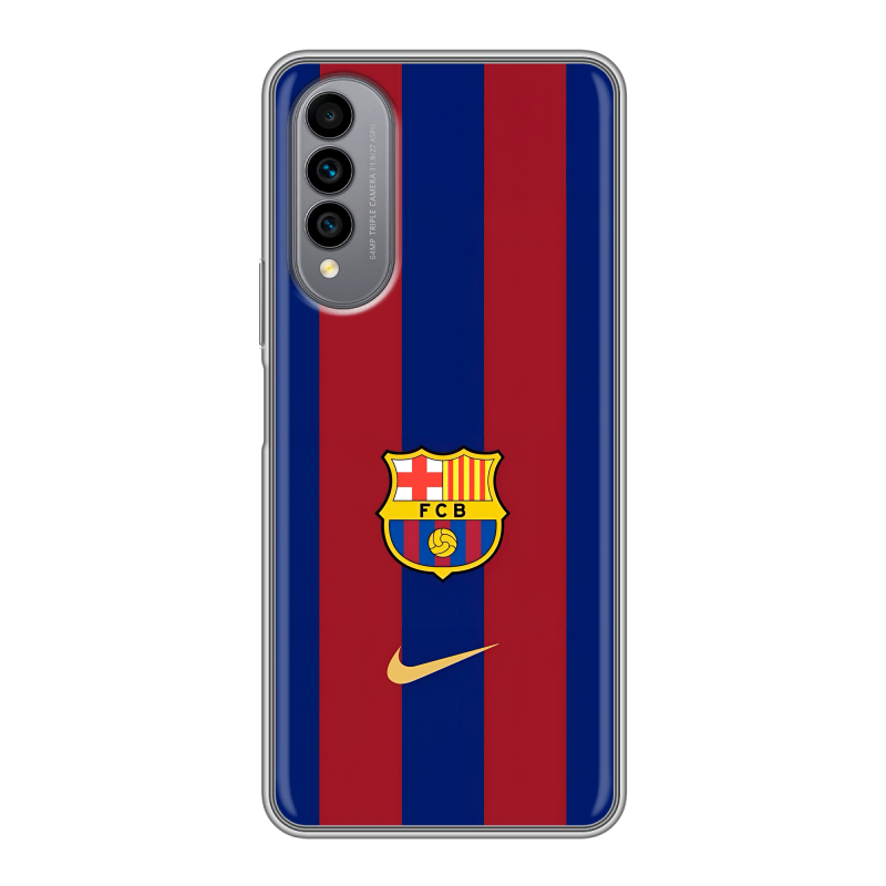 Силиконовый чехол на Wiko T50 с принтом Барселона Barcelona Силиконовый чехол на Wiko T50 с принтом Барселона Barcelona