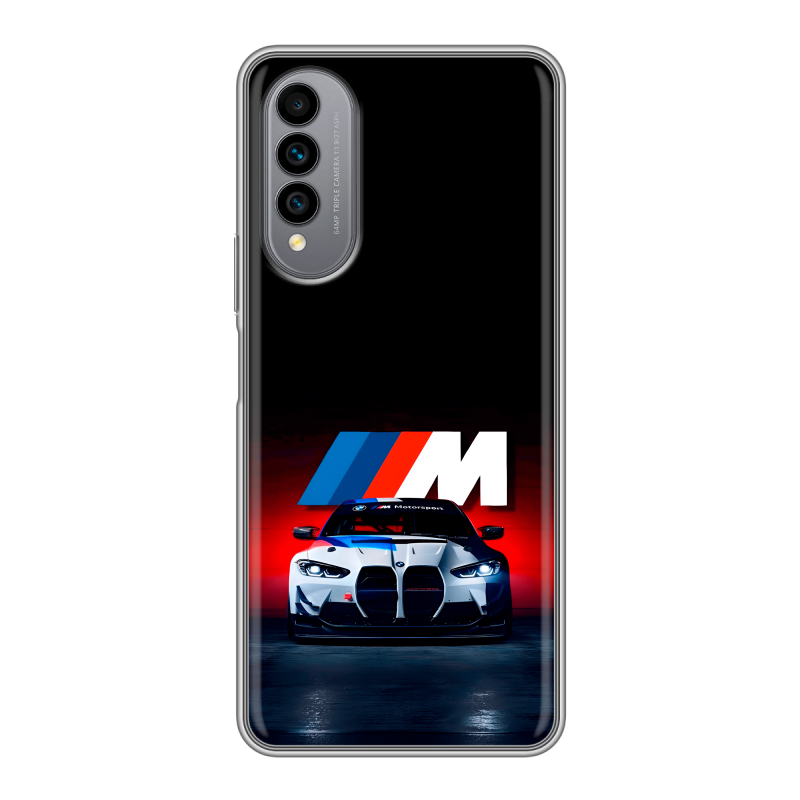 Силиконовый чехол на Wiko T50 с принтом БМВ BMW Силиконовый чехол на Wiko T50 с принтом БМВ BMW