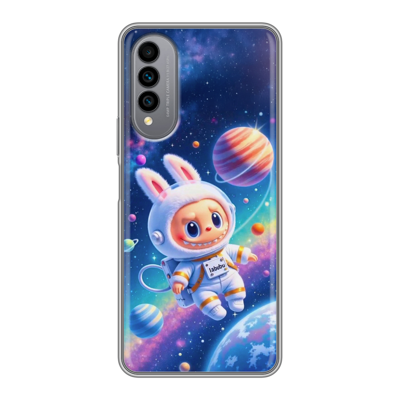 Силиконовый чехол на Wiko T50 с принтом Labubu Лабубу Силиконовый чехол на Wiko T50 с принтом Labubu Лабубу