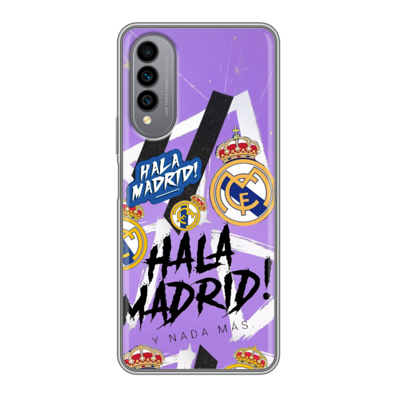 Силиконовый чехол на Wiko T50 с принтом Real Madrid Реал Мадрид Силиконовый чехол на Wiko T50 с принтом Real Madrid Реал Мадрид