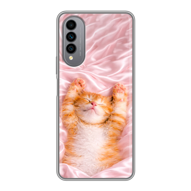 Силиконовый чехол на Wiko T50 с принтом женский Силиконовый чехол на Wiko T50 с принтом женский