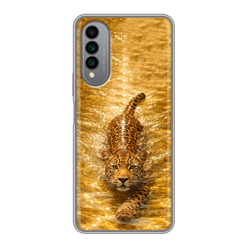 Силиконовый чехол на Wiko T50 с принтом женский Силиконовый чехол на Wiko T50 с принтом женский
