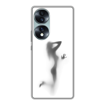 Силиконовый чехол на Huawei Honor 70 с принтом Силуэт Силиконовый чехол на Huawei Honor 70 с принтом Силуэт