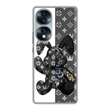 Силиконовый чехол на Huawei Honor 70 с принтом Луи робот Силиконовый чехол на Huawei Honor 70 с принтом Луи робот