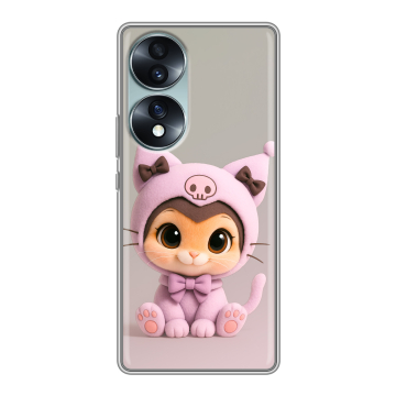 Силиконовый чехол на Huawei Honor 70 с принтом Куроми Kuromi Силиконовый чехол на Huawei Honor 70 с принтом Куроми Kuromi