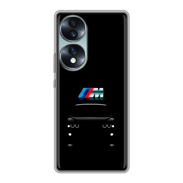 Силиконовый чехол на Huawei Honor 70 с принтом БМВ BMW Силиконовый чехол на Huawei Honor 70 с принтом БМВ BMW