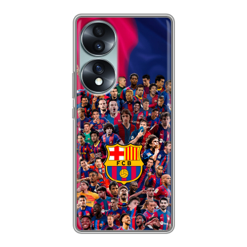Силиконовый чехол на Huawei Honor 70 с принтом Барселона Barcelona Силиконовый чехол на Huawei Honor 70 с принтом Барселона Barcelona