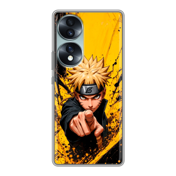 Силиконовый чехол на Huawei Honor 70 с принтом Naruto Наруто Силиконовый чехол на Huawei Honor 70 с принтом Naruto Наруто