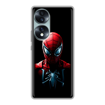 Силиконовый чехол на Huawei Honor 70 с принтом Spiderman Человек паук Силиконовый чехол на Huawei Honor 70 с принтом Spiderman Человек паук