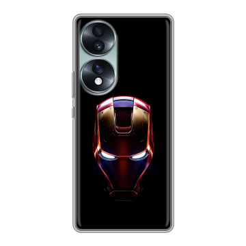 Силиконовый чехол на Huawei Honor 70 с принтом IronMan Железный человек Силиконовый чехол на Huawei Honor 70 с принтом IronMan Железный человек